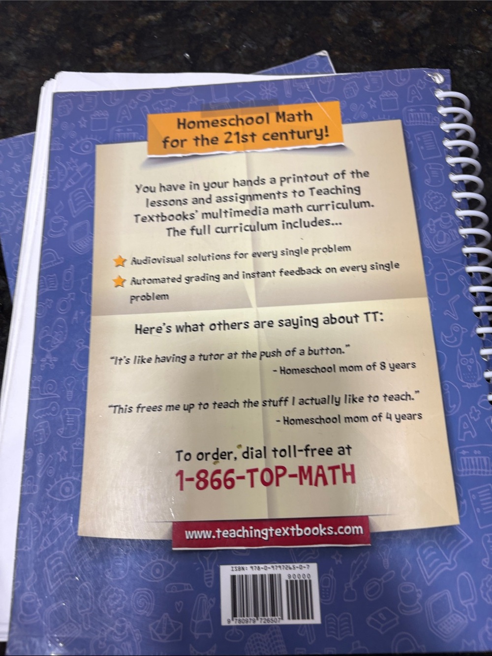 Teaching Textbooks Math 6 Set - Picture 5 of 9